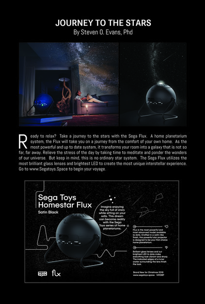  Sega Toys Homestar Flux (Satin Black) Home Planetarium Star  Projector : Electronics